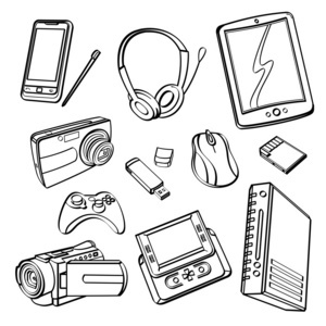 数码产品集合 连接现在，塑造未来